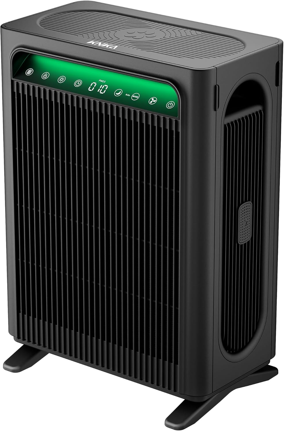 GHLLW Black Large-Room HEPA Air Purifier with Pet Mode