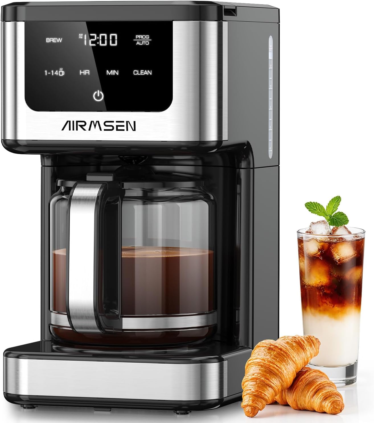 GHLLW 14-Cup Programmable Drip Coffee Maker