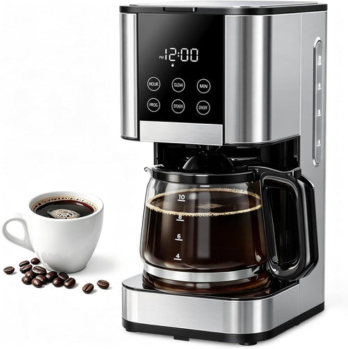 GHLLW 10-Cup Programmable Drip Coffee Maker