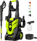 GHLLW Compact Electric Pressure Washer with 4 Nozzles